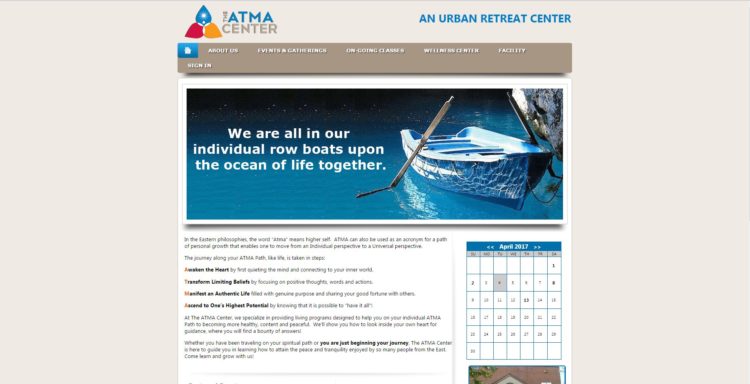 Atma Website in ASP .NET