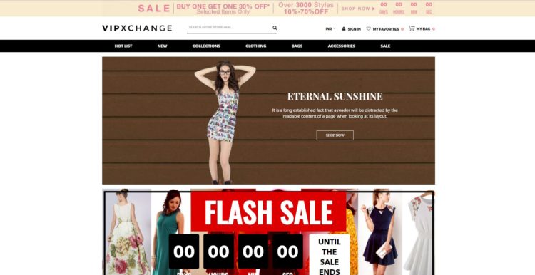 Magento Website For Vipxchange